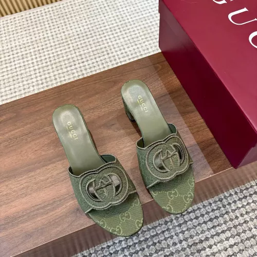 Cheap Gucci Slippers For Women #1331877 Replica Wholesale [$88.00 USD] [ITEM#1331877] on Replica Gucci Slippers