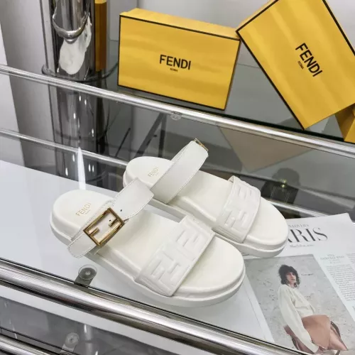 Cheap Fendi Slippers For Women #1331941 Replica Wholesale [$96.00 USD] [ITEM#1331941] on Replica Fendi Slippers