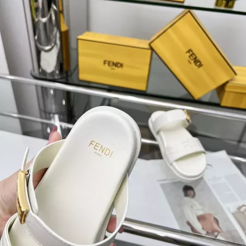 Cheap Fendi Slippers For Women #1331941 Replica Wholesale [$96.00 USD] [ITEM#1331941] on Replica Fendi Slippers