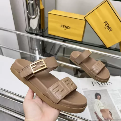 Cheap Fendi Slippers For Women #1331942 Replica Wholesale [$96.00 USD] [ITEM#1331942] on Replica Fendi Slippers