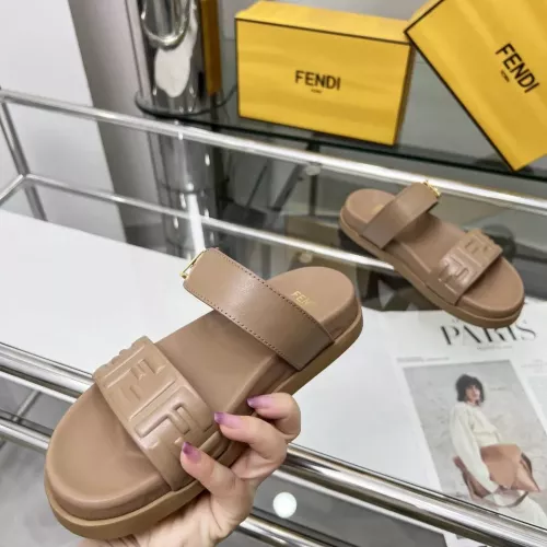 Cheap Fendi Slippers For Women #1331942 Replica Wholesale [$96.00 USD] [ITEM#1331942] on Replica Fendi Slippers