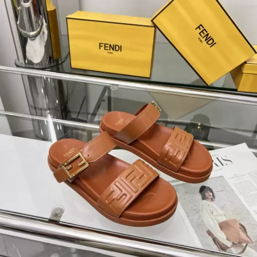 Cheap Fendi Slippers For Women #1331943 Replica Wholesale [$96.00 USD] [ITEM#1331943] on Replica Fendi Slippers
