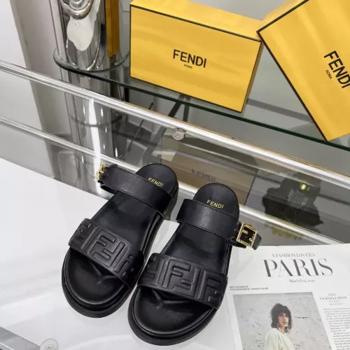Cheap Fendi Slippers For Women #1331944 Replica Wholesale [$96.00 USD] [ITEM#1331944] on Replica Fendi Slippers