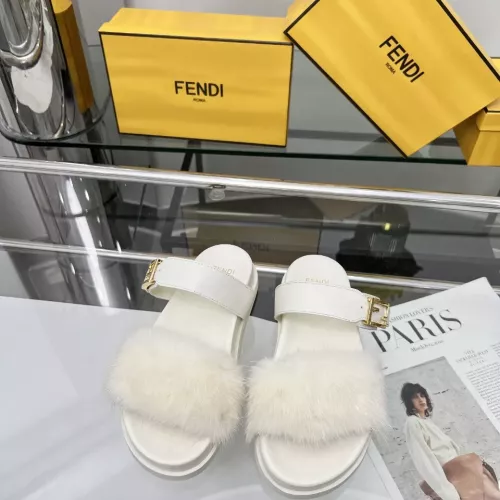 Cheap Fendi Slippers For Women #1331945 Replica Wholesale [$102.00 USD] [ITEM#1331945] on Replica Fendi Slippers