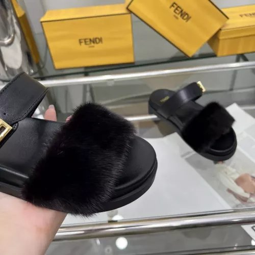 Cheap Fendi Slippers For Women #1331947 Replica Wholesale [$102.00 USD] [ITEM#1331947] on Replica Fendi Slippers
