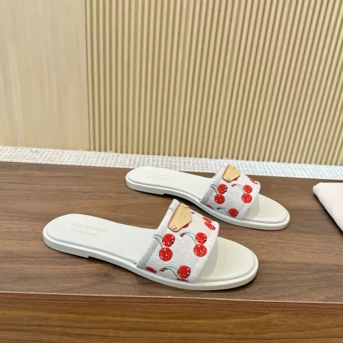 Cheap Louis Vuitton Slippers For Women #1331965 Replica Wholesale [$82.00 USD] [ITEM#1331965] on Replica Louis Vuitton Slippers