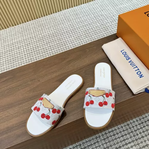 Cheap Louis Vuitton Slippers For Women #1331966 Replica Wholesale [$82.00 USD] [ITEM#1331966] on Replica Louis Vuitton Slippers
