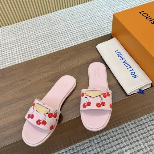 Cheap Louis Vuitton Slippers For Women #1331967 Replica Wholesale [$82.00 USD] [ITEM#1331967] on Replica Louis Vuitton Slippers
