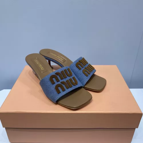 Cheap MIU MIU Slippers For Women #1331974 Replica Wholesale [$85.00 USD] [ITEM#1331974] on Replica MIU MIU Slippers