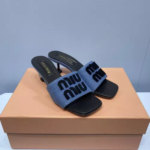 Cheap MIU MIU Slippers For Women #1331975 Replica Wholesale [$85.00 USD] [ITEM#1331975] on Replica MIU MIU Slippers
