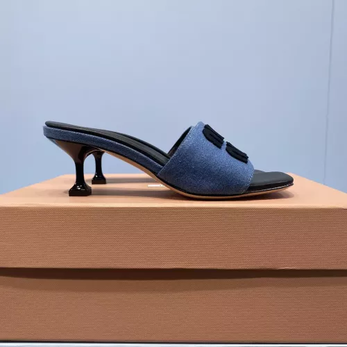 Cheap MIU MIU Slippers For Women #1331975 Replica Wholesale [$85.00 USD] [ITEM#1331975] on Replica MIU MIU Slippers