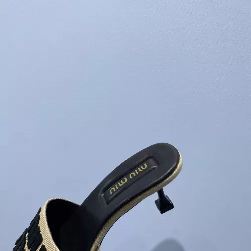 Cheap MIU MIU Slippers For Women #1331976 Replica Wholesale [$85.00 USD] [ITEM#1331976] on Replica MIU MIU Slippers