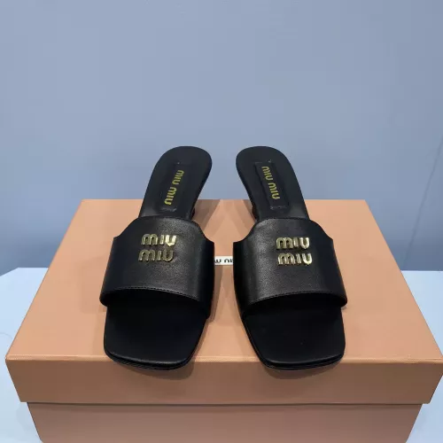 Cheap MIU MIU Slippers For Women #1331978 Replica Wholesale [$85.00 USD] [ITEM#1331978] on Replica MIU MIU Slippers