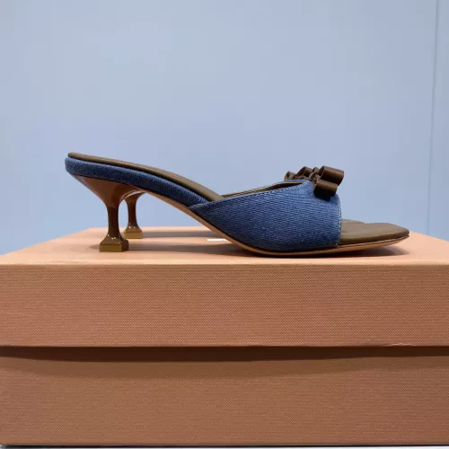 Cheap MIU MIU Slippers For Women #1331980 Replica Wholesale [$85.00 USD] [ITEM#1331980] on Replica MIU MIU Slippers