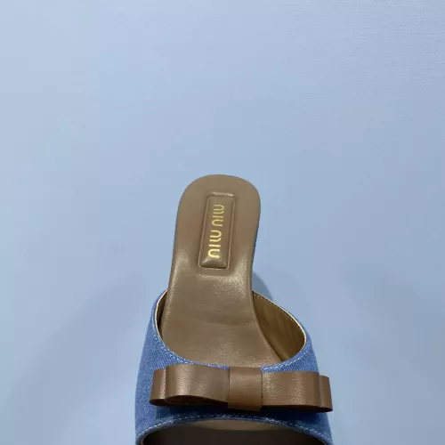 Cheap MIU MIU Slippers For Women #1331980 Replica Wholesale [$85.00 USD] [ITEM#1331980] on Replica MIU MIU Slippers