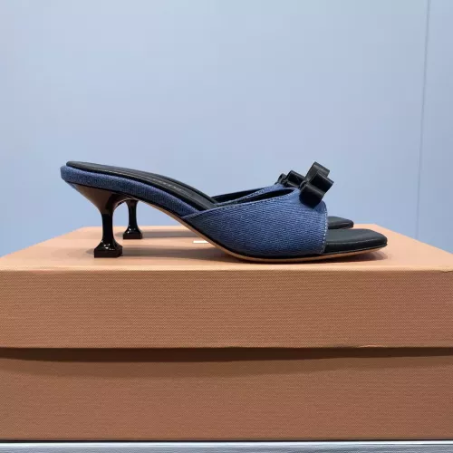 Cheap MIU MIU Slippers For Women #1331981 Replica Wholesale [$85.00 USD] [ITEM#1331981] on Replica MIU MIU Slippers