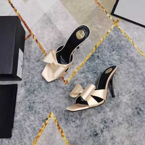 Cheap Yves Saint Laurent YSL Slippers For Women #1332009 Replica Wholesale [$108.00 USD] [ITEM#1332009] on Replica Yves Saint Laurent YSL Slippers