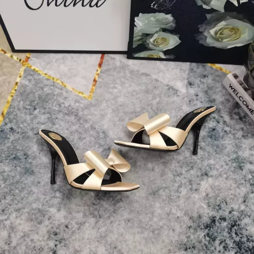 Cheap Yves Saint Laurent YSL Slippers For Women #1332009 Replica Wholesale [$108.00 USD] [ITEM#1332009] on Replica Yves Saint Laurent YSL Slippers