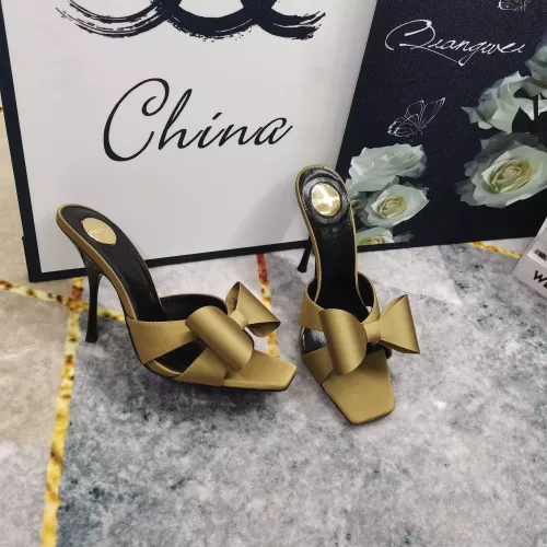 Cheap Yves Saint Laurent YSL Slippers For Women #1332010 Replica Wholesale [$108.00 USD] [ITEM#1332010] on Replica Yves Saint Laurent YSL Slippers
