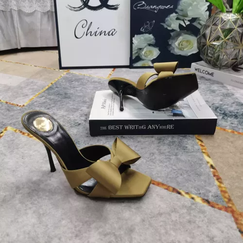 Cheap Yves Saint Laurent YSL Slippers For Women #1332010 Replica Wholesale [$108.00 USD] [ITEM#1332010] on Replica Yves Saint Laurent YSL Slippers