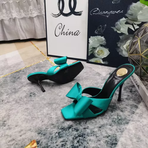 Cheap Yves Saint Laurent YSL Slippers For Women #1332011 Replica Wholesale [$108.00 USD] [ITEM#1332011] on Replica Yves Saint Laurent YSL Slippers