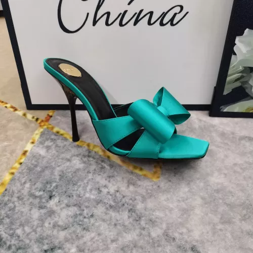 Cheap Yves Saint Laurent YSL Slippers For Women #1332011 Replica Wholesale [$108.00 USD] [ITEM#1332011] on Replica Yves Saint Laurent YSL Slippers