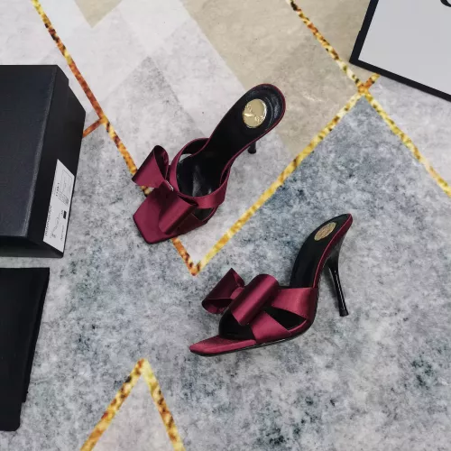 Cheap Yves Saint Laurent YSL Slippers For Women #1332012 Replica Wholesale [$108.00 USD] [ITEM#1332012] on Replica Yves Saint Laurent YSL Slippers