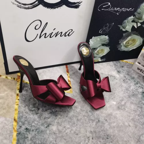 Cheap Yves Saint Laurent YSL Slippers For Women #1332012 Replica Wholesale [$108.00 USD] [ITEM#1332012] on Replica Yves Saint Laurent YSL Slippers