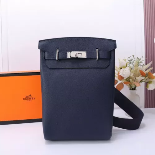 Hermes AAA Quality Messenger Bags In Navy For Unisex #1332190