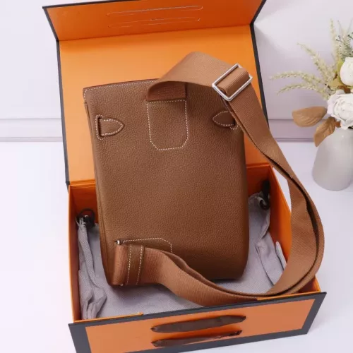 Cheap Hermes AAA Quality Messenger Bags In Brown For Unisex #1332206 Replica Wholesale [$222.00 USD] [ITEM#1332206] on Replica Hermes AAA Quality Messenger Bags