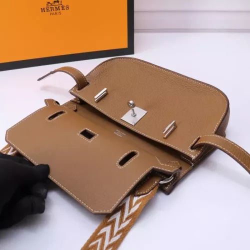 Cheap Hermes AAA Quality Messenger Bags In Brown For Unisex #1332210 Replica Wholesale [$158.00 USD] [ITEM#1332210] on Replica Hermes AAA Quality Messenger Bags