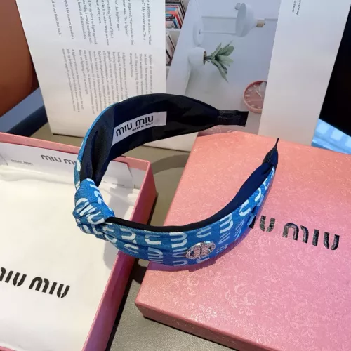 Cheap MIU MIU Headband For Women #1332303 Replica Wholesale [$29.00 USD] [ITEM#1332303] on Replica MIU MIU Headband