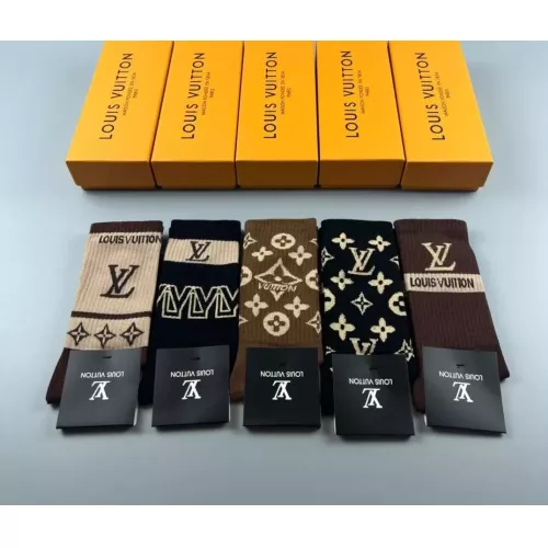 Cheap Louis Vuitton LV Socks #1332412 Replica Wholesale [$29.00 USD] [ITEM#1332412] on Replica Louis Vuitton LV Socks