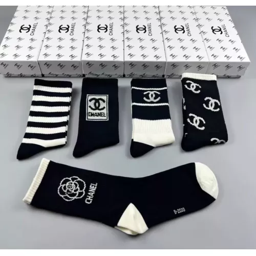 Cheap Chanel Socks For Women #1332429 Replica Wholesale [$29.00 USD] [ITEM#1332429] on Replica Chanel Socks
