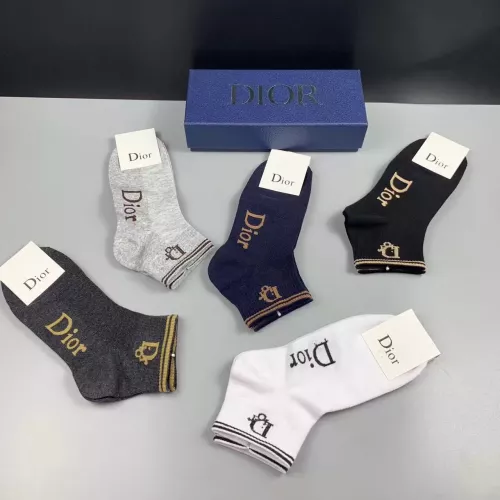 Cheap Christian Dior Socks #1332430 Replica Wholesale [$25.00 USD] [ITEM#1332430] on Replica Christian Dior Socks
