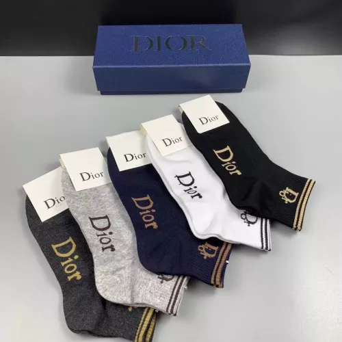 Cheap Christian Dior Socks #1332430 Replica Wholesale [$25.00 USD] [ITEM#1332430] on Replica Christian Dior Socks