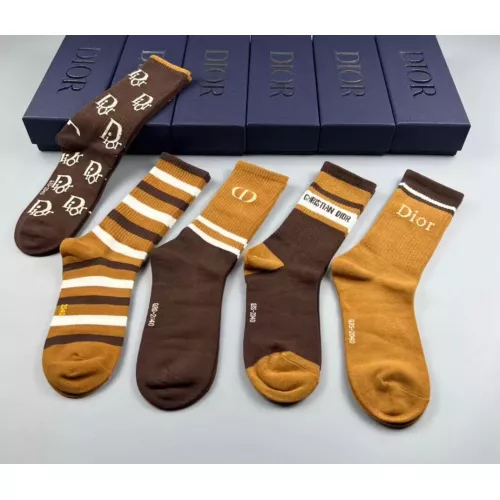 Cheap Christian Dior Socks For Women #1332435 Replica Wholesale [$29.00 USD] [ITEM#1332435] on Replica Christian Dior Socks