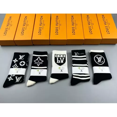 Cheap Louis Vuitton LV Socks #1332439 Replica Wholesale [$29.00 USD] [ITEM#1332439] on Replica Louis Vuitton LV Socks