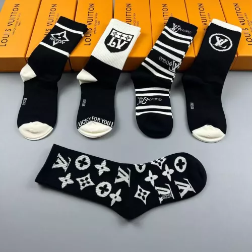Cheap Louis Vuitton LV Socks #1332439 Replica Wholesale [$29.00 USD] [ITEM#1332439] on Replica Louis Vuitton LV Socks