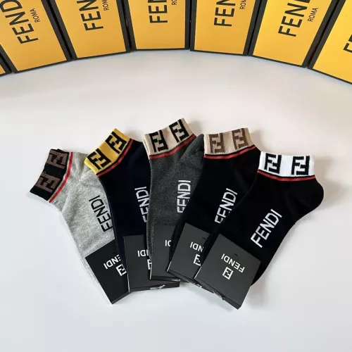 Cheap Fendi Socks #1332476 Replica Wholesale [$27.00 USD] [ITEM#1332476] on Replica Fendi Socks