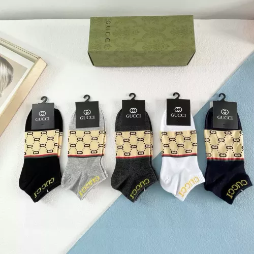 Cheap Gucci Socks #1332483 Replica Wholesale [$25.00 USD] [ITEM#1332483] on Replica Gucci Socks