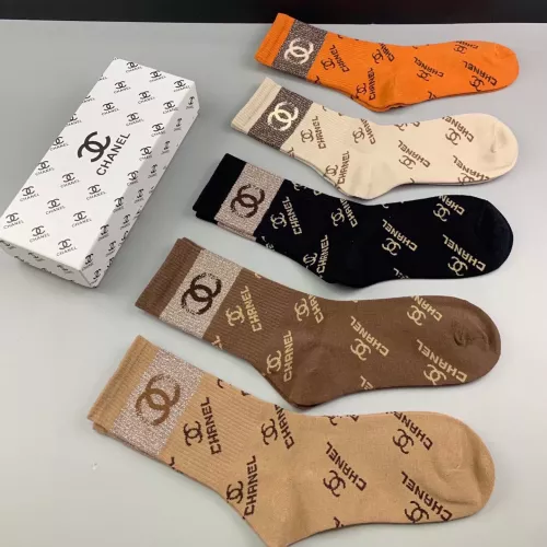 Cheap Chanel Socks For Women #1332486 Replica Wholesale [$29.00 USD] [ITEM#1332486] on Replica Chanel Socks