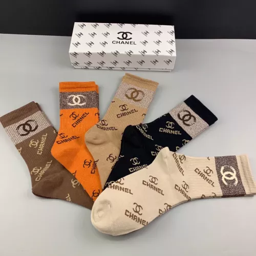 Cheap Chanel Socks For Women #1332486 Replica Wholesale [$29.00 USD] [ITEM#1332486] on Replica Chanel Socks