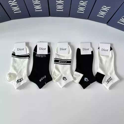 Cheap Christian Dior Socks #1332489 Replica Wholesale [$27.00 USD] [ITEM#1332489] on Replica Christian Dior Socks