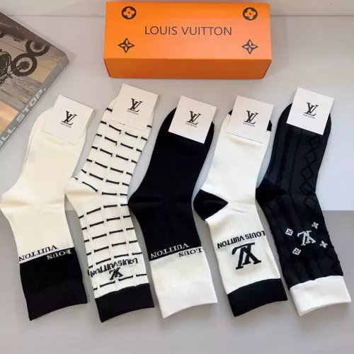 Cheap Louis Vuitton LV Socks #1332517 Replica Wholesale [$29.00 USD] [ITEM#1332517] on Replica Louis Vuitton LV Socks