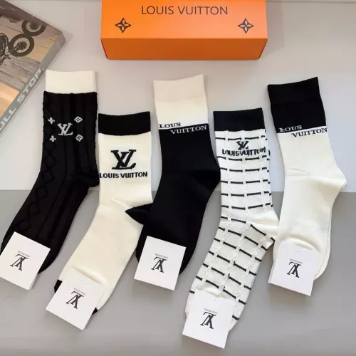 Cheap Louis Vuitton LV Socks #1332517 Replica Wholesale [$29.00 USD] [ITEM#1332517] on Replica Louis Vuitton LV Socks