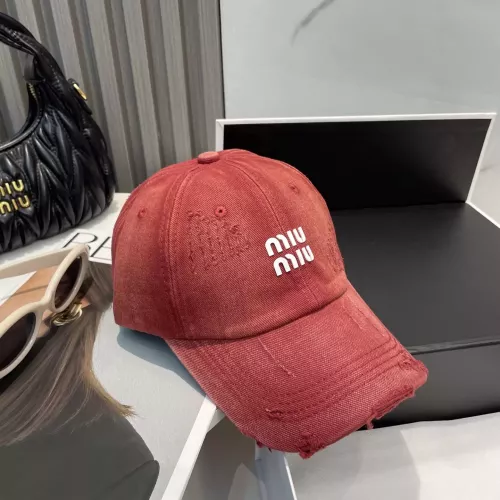 Cheap MIU MIU Caps #1332524 Replica Wholesale [$25.00 USD] [ITEM#1332524] on Replica MIU MIU Caps