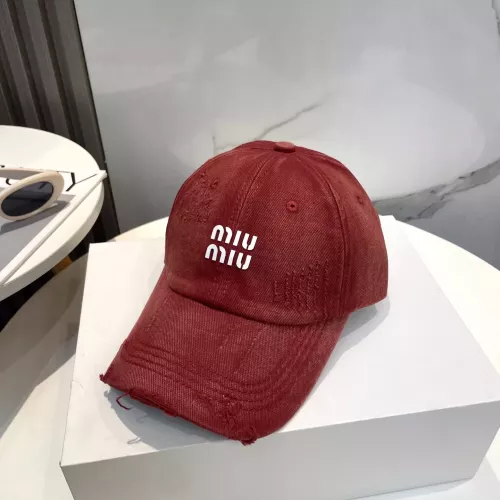 Cheap MIU MIU Caps #1332524 Replica Wholesale [$25.00 USD] [ITEM#1332524] on Replica MIU MIU Caps