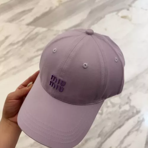 Cheap MIU MIU Caps #1332663 Replica Wholesale [$27.00 USD] [ITEM#1332663] on Replica MIU MIU Caps