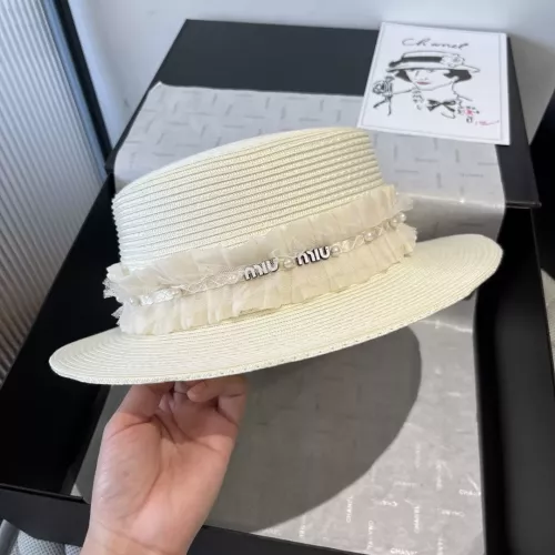Cheap MIU MIU Caps #1332782 Replica Wholesale [$42.00 USD] [ITEM#1332782] on Replica MIU MIU Caps
